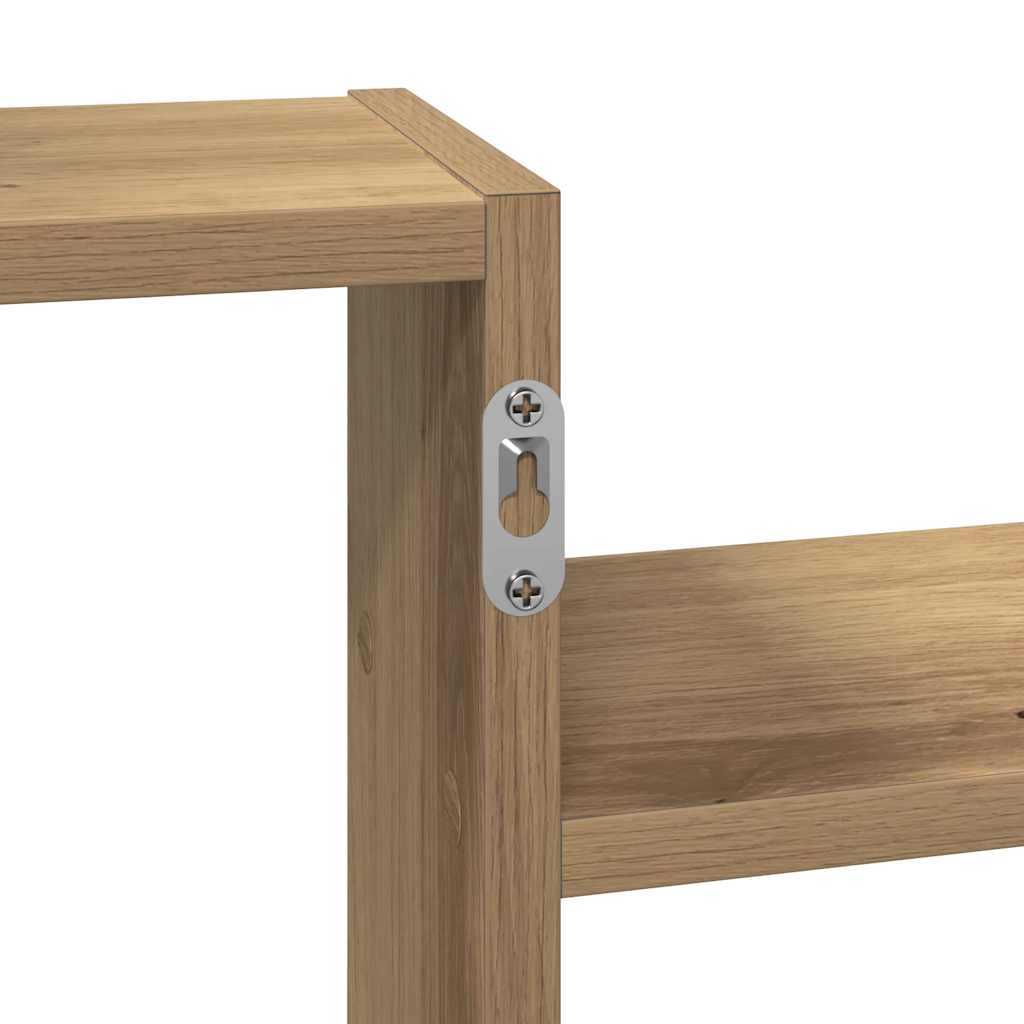 Cascade Natural Wood Wall Shelf