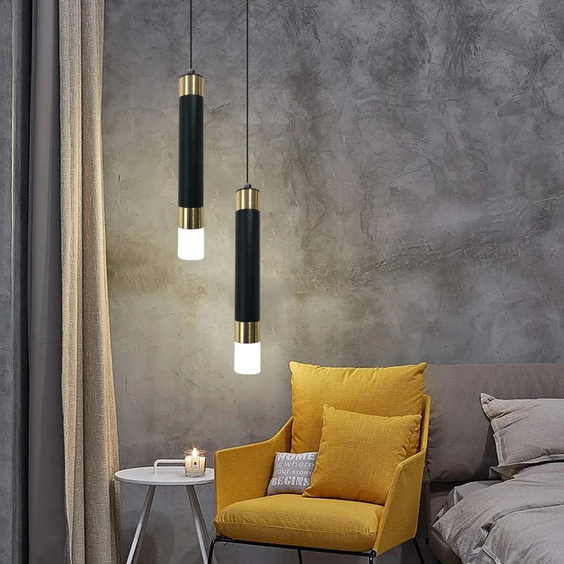 Suspension Moderne Noir