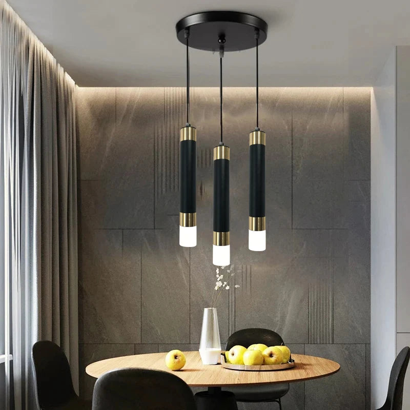 Suspension Moderne Noir