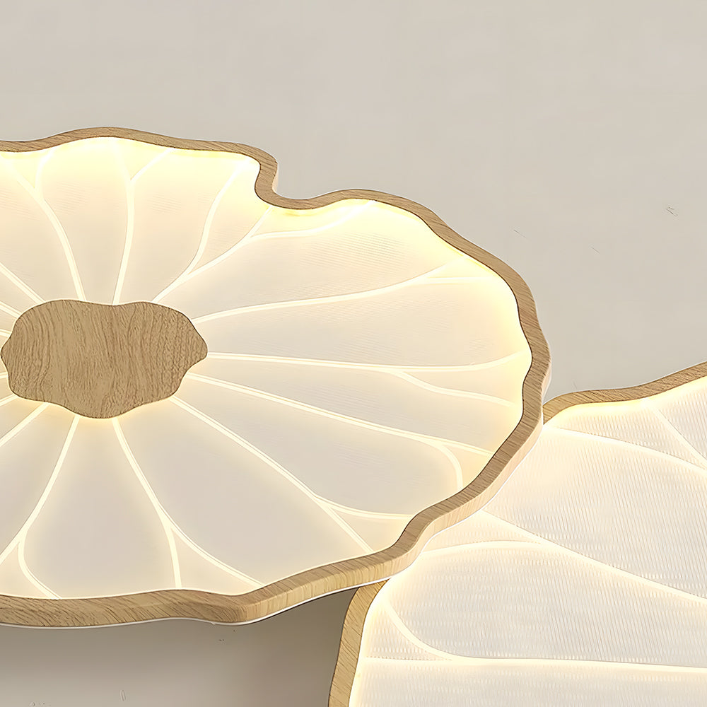 Modern Lotus Leaf Acrylic Ceiling Light