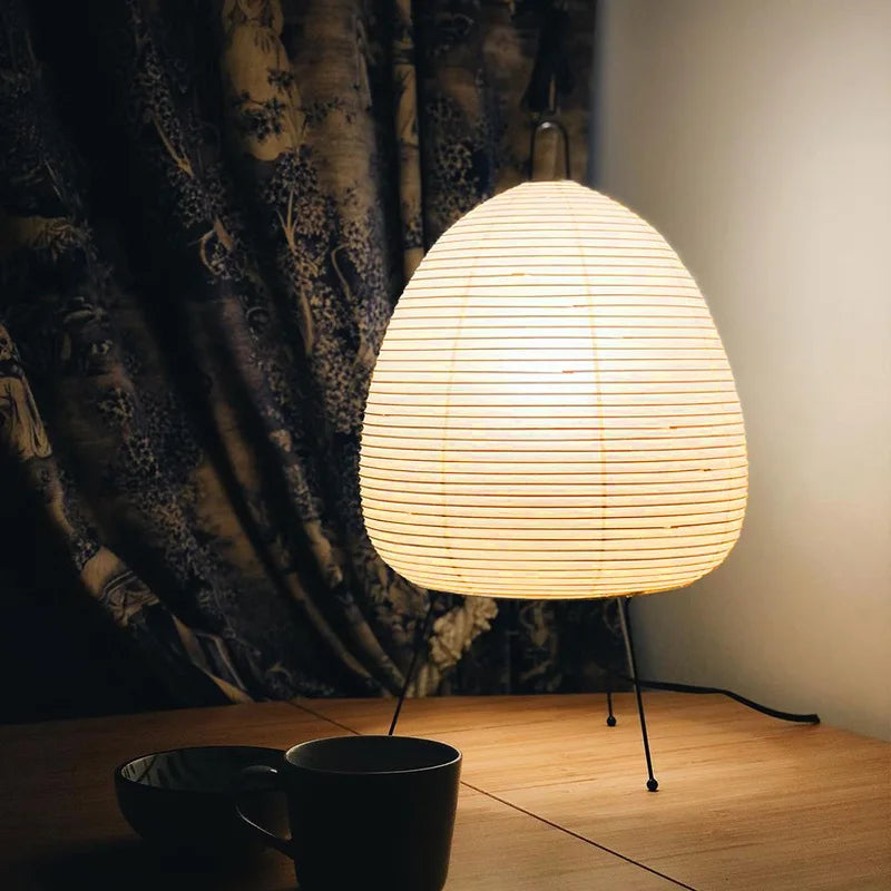 Lampe de Chevet Style Japonais