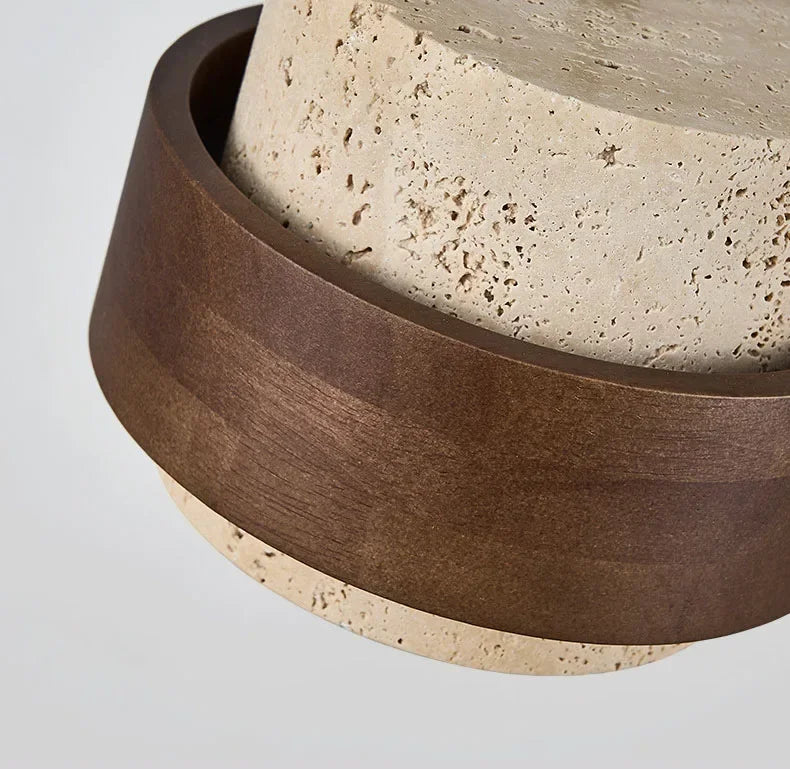 Wabi-Sabi Stone Bar Pendant Light