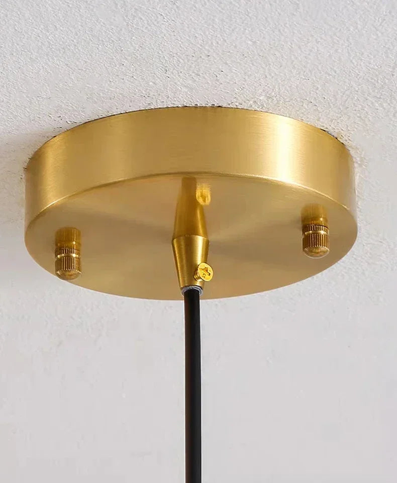 Nordic-Style Glass Globe Chandelier