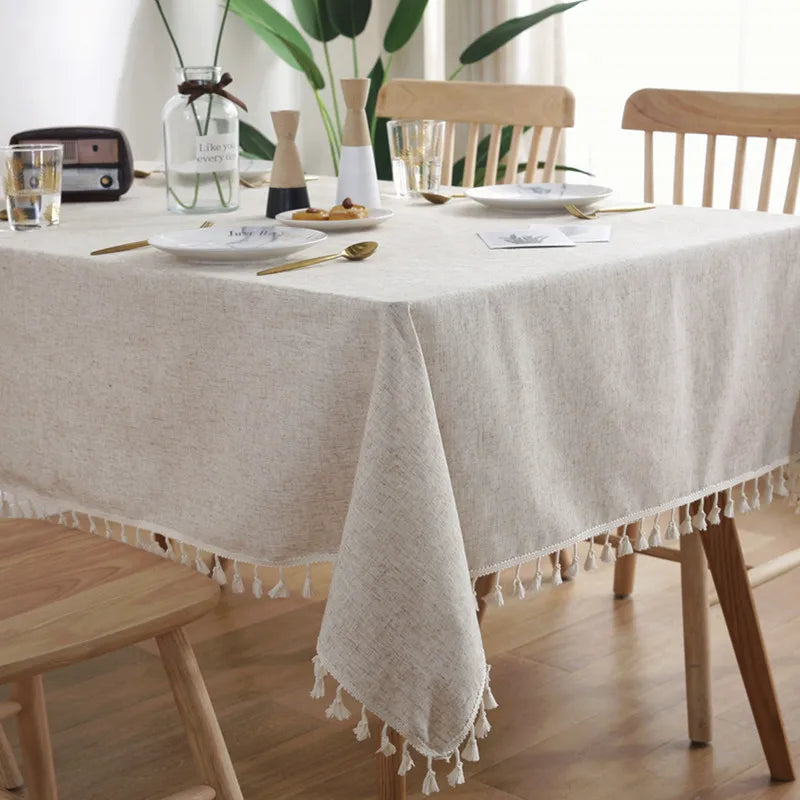 Nappe en lin naturel 100% – LINELLE nappe haut de gamme fabriquée en France Nappe en lin naturel 100% – LINELLE nappe haut de gamme fabriquée en France