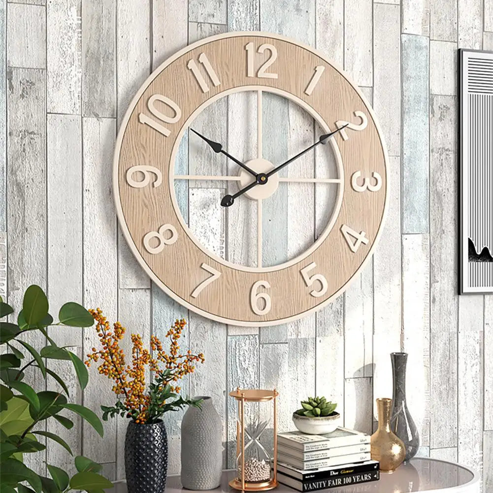 Horloge Murale Bois
