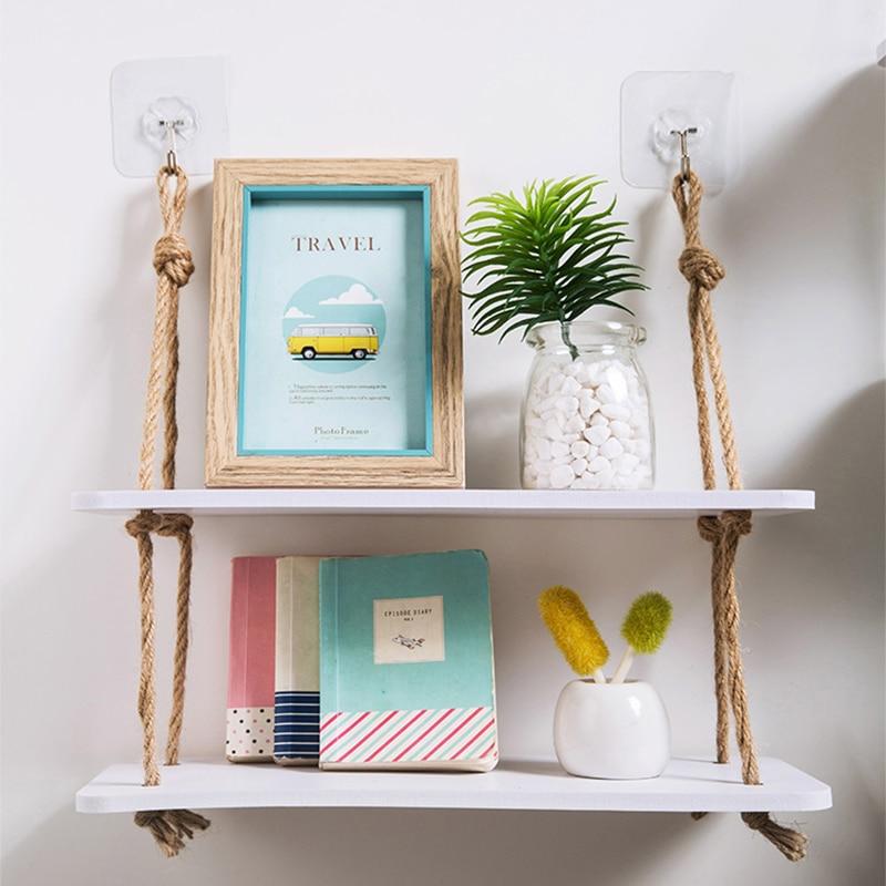 Étagère Murale Scandinave Bois