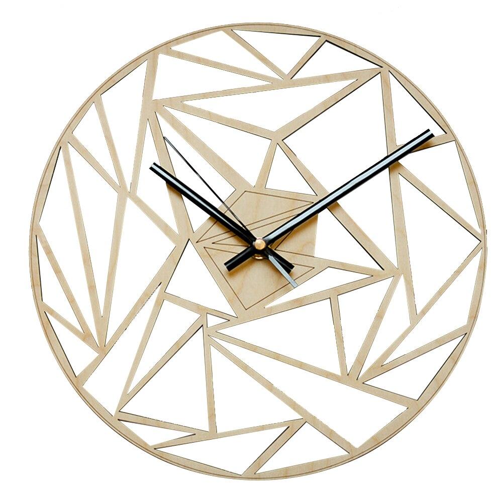 Horloge Scandinave Géométrique