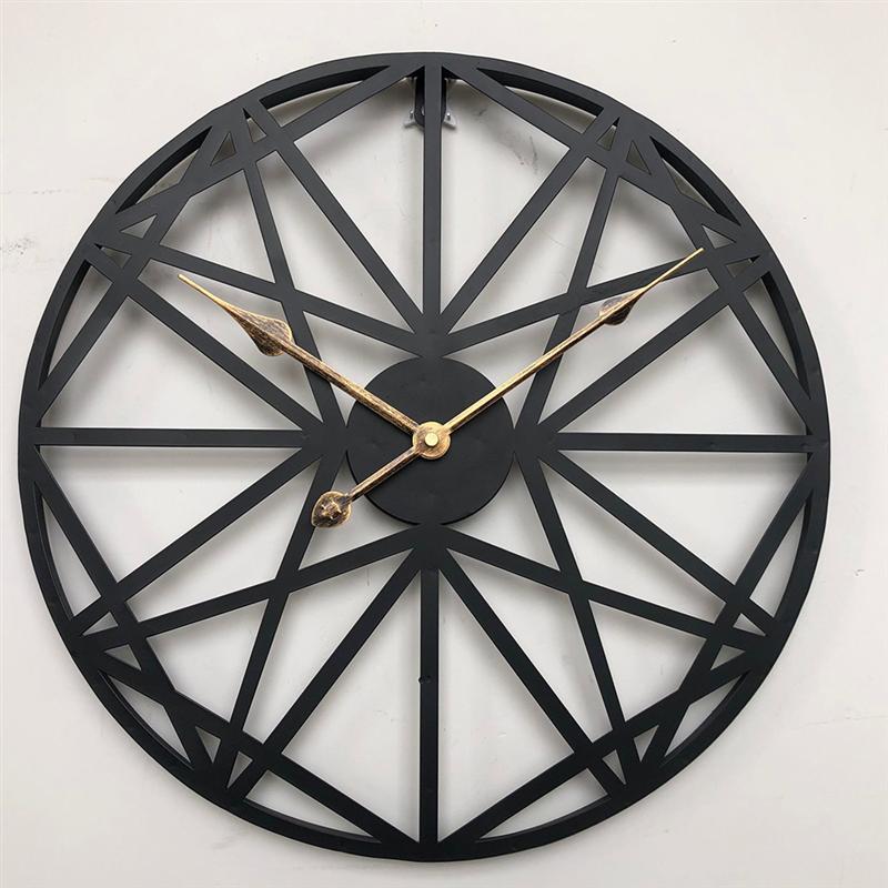 Horloge Scandinave Noir Design