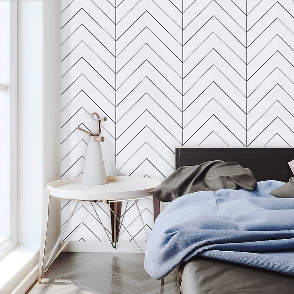 Papier Peint Scandinave Géométrique