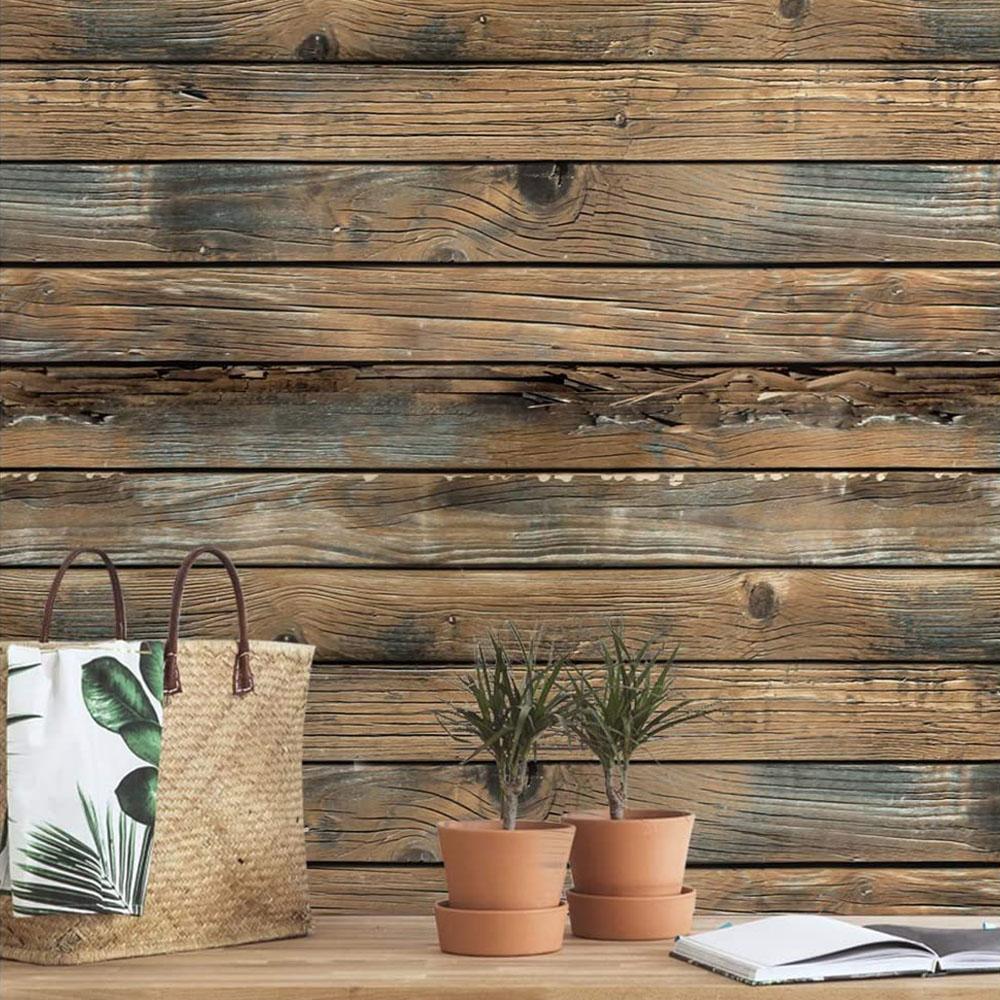 Papier Peint Scandinave Style Bois