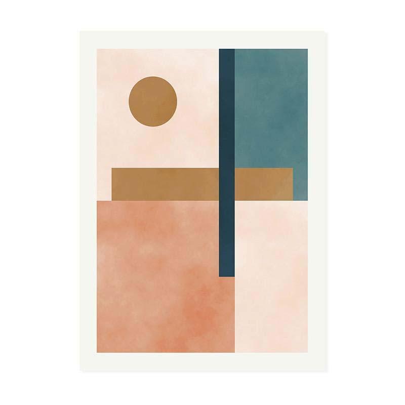 Tableau Scandinave Forme Géométrique