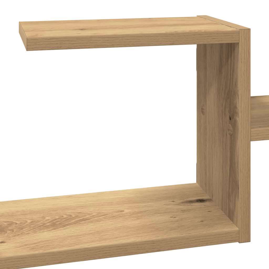 Cascade Natural Wood Wall Shelf