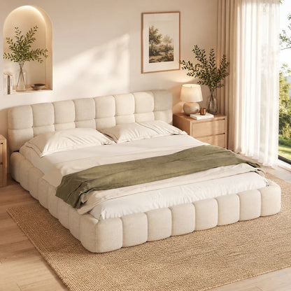 Upholstered Double Padded Bed