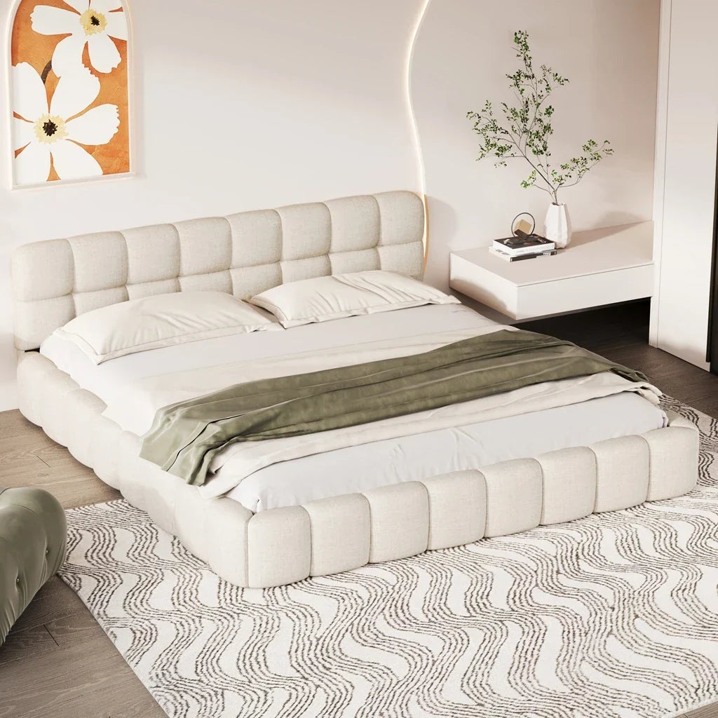 Upholstered Double Padded Bed