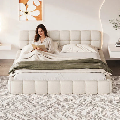 Upholstered Double Padded Bed