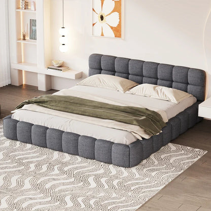 Upholstered Double Padded Bed