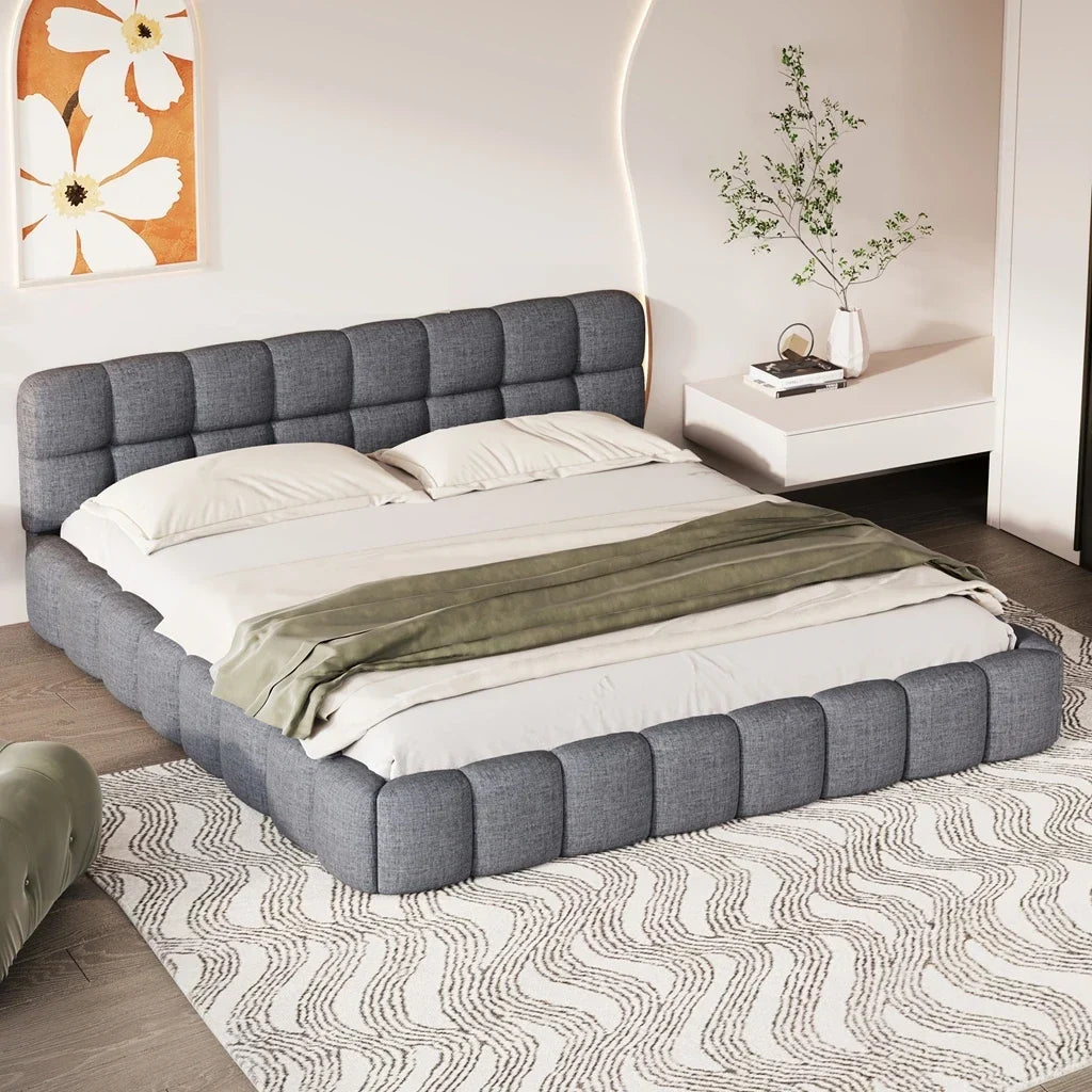 Upholstered Double Padded Bed