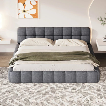 Upholstered Double Padded Bed
