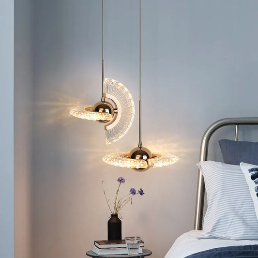 Design UFO Crystal Pendant Light