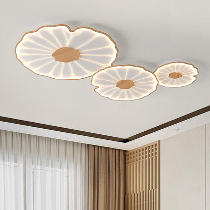Modern Lotus Leaf Acrylic Ceiling Light