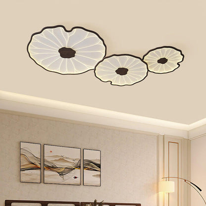Modern Lotus Leaf Acrylic Ceiling Light