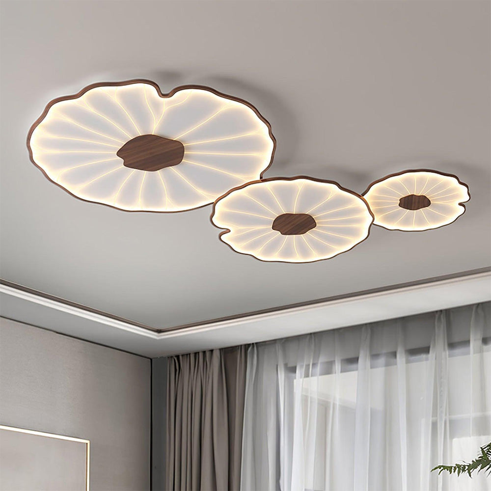 Modern Lotus Leaf Acrylic Ceiling Light