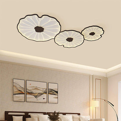 Modern Lotus Leaf Acrylic Ceiling Light