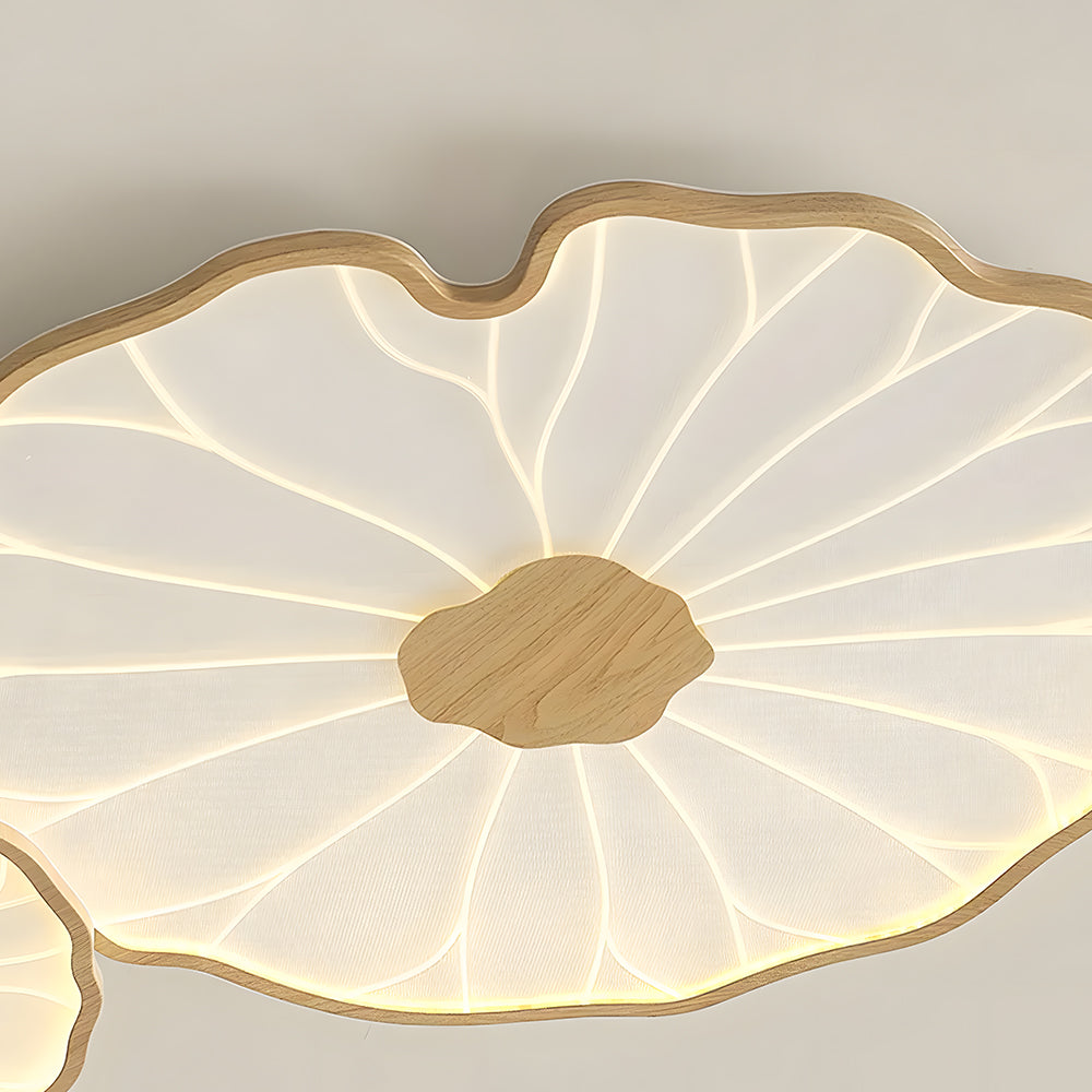 Modern Lotus Leaf Acrylic Ceiling Light