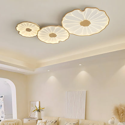 Modern Lotus Leaf Acrylic Ceiling Light