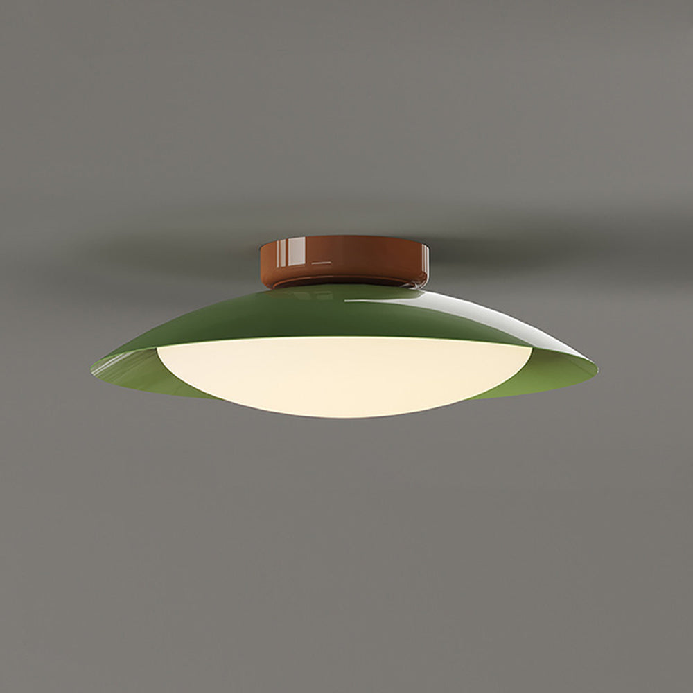 Modern Vintage Cream Iron Ceiling Light