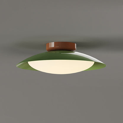 Modern Vintage Cream Iron Ceiling Light