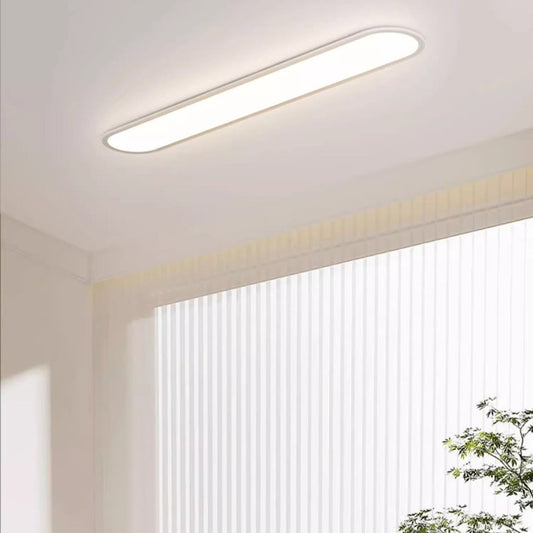 Ultra-Slim Minimalist Oval Ceiling Light