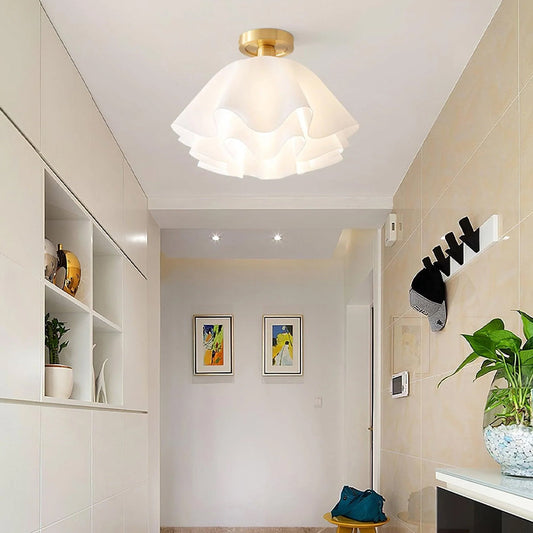 Modern Acrylic Flower Ceiling Light