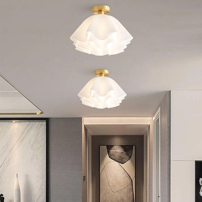 Modern Acrylic Flower Ceiling Light