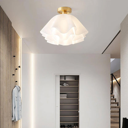Modern Acrylic Flower Ceiling Light