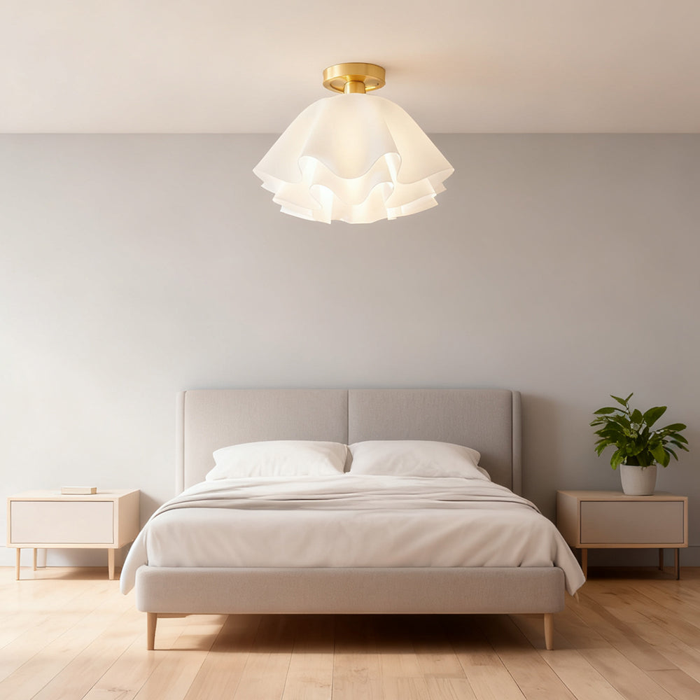 Modern Acrylic Flower Ceiling Light