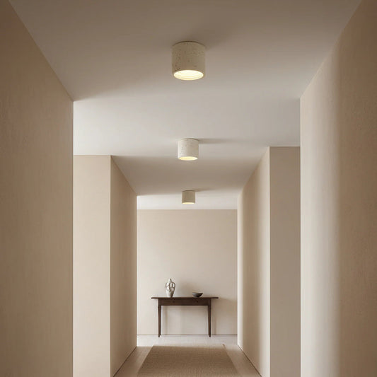 Minimalist Wabi-Sabi Ceiling Light
