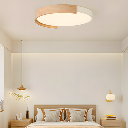 Cream Nordic Round Ceiling Light