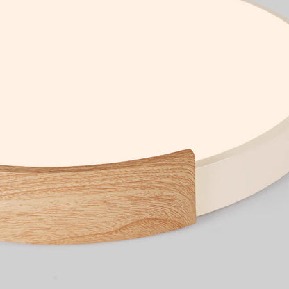 Cream Nordic Round Ceiling Light