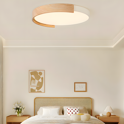Cream Nordic Round Ceiling Light