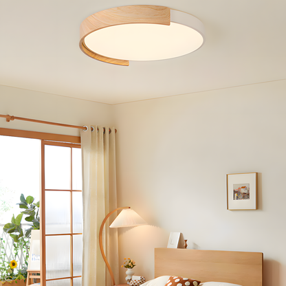 Cream Nordic Round Ceiling Light