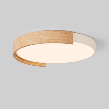 Cream Nordic Round Ceiling Light