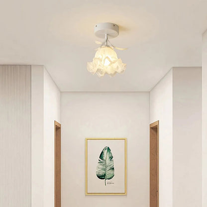 Tiffany-Style Floral Ceiling Light