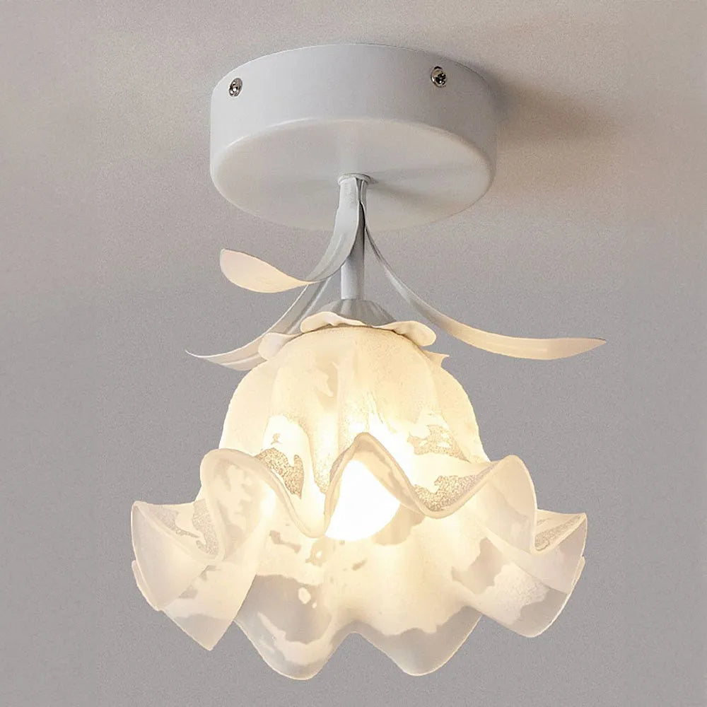 Tiffany-Style Floral Ceiling Light