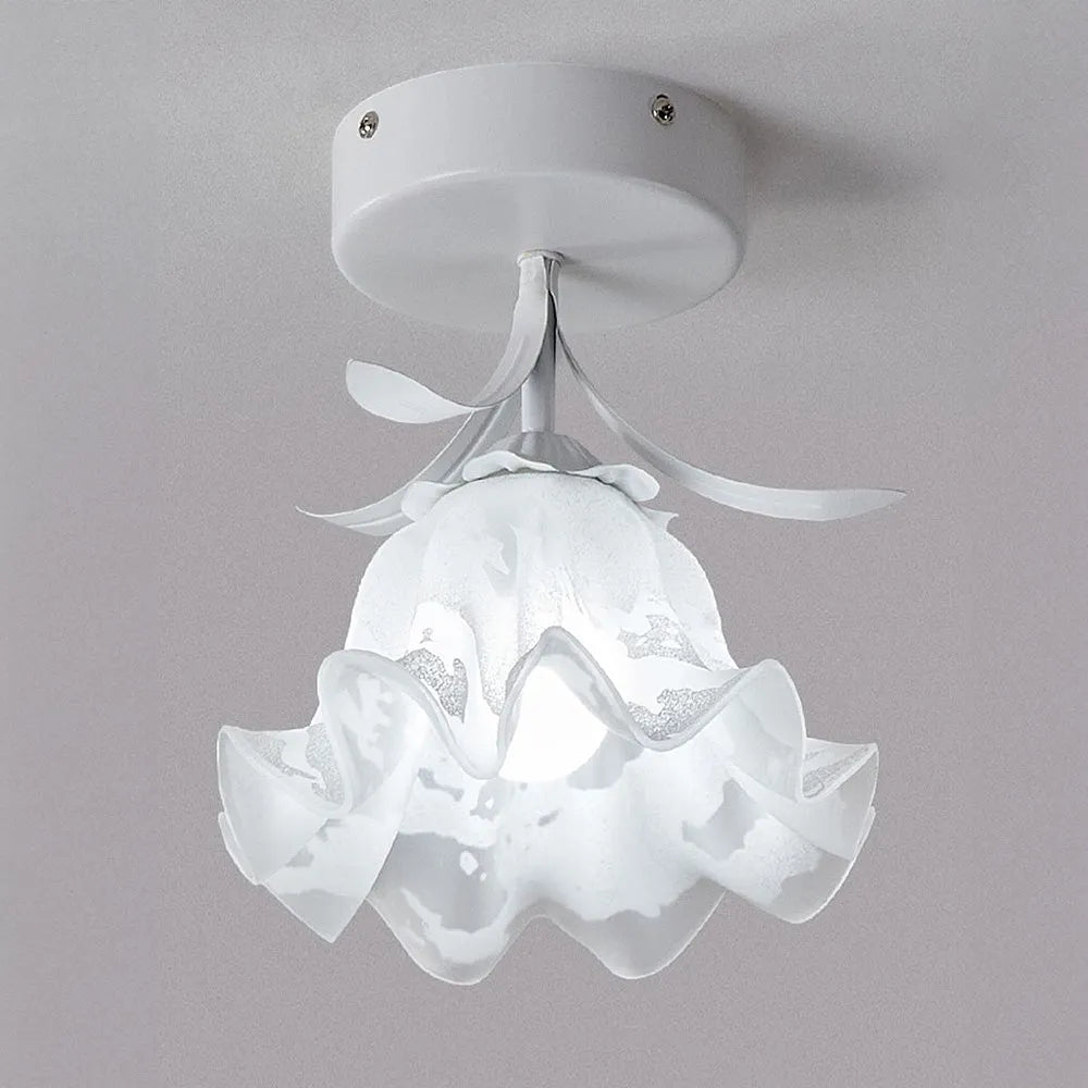 Tiffany-Style Floral Ceiling Light