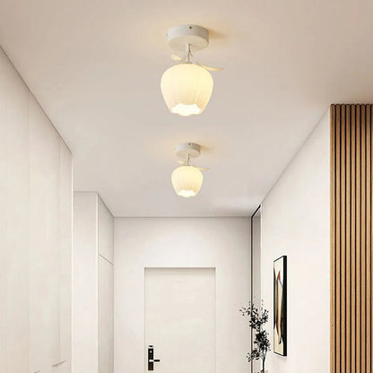 Tiffany-Style Floral Ceiling Light