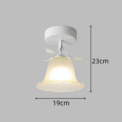 Tiffany-Style Floral Ceiling Light