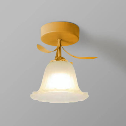 Tiffany-Style Floral Ceiling Light