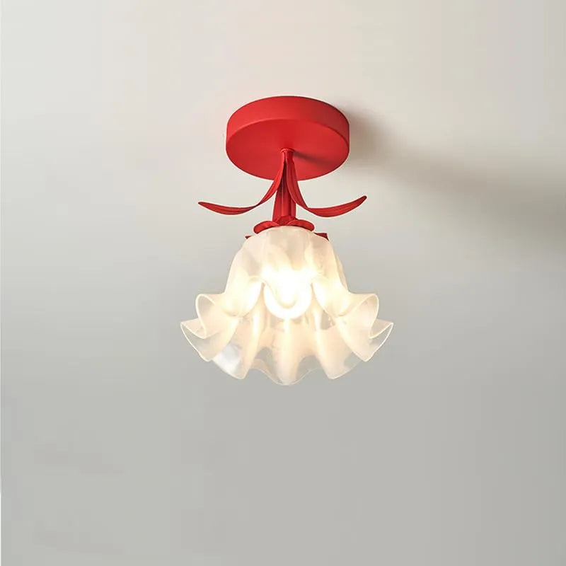 Tiffany-Style Floral Ceiling Light