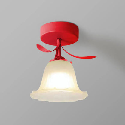 Tiffany-Style Floral Ceiling Light